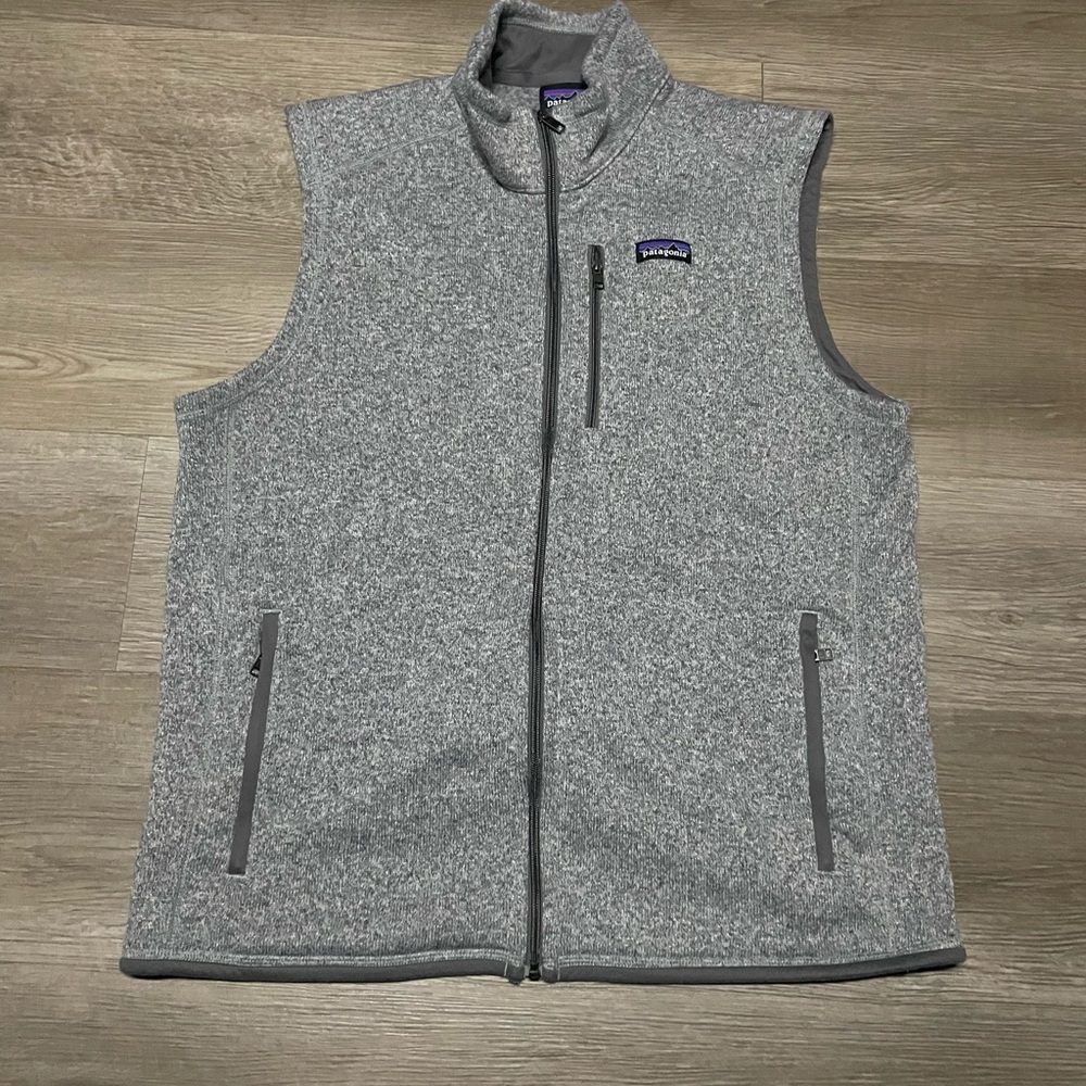Men’s Patagonia Better Sweater Fleece Vest color stonewash size XL brand new